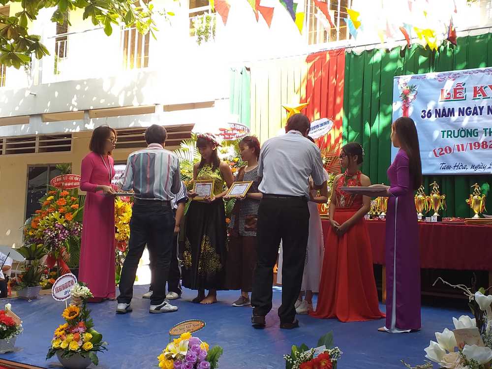 Những tiết mục đạt giải hội thao trường