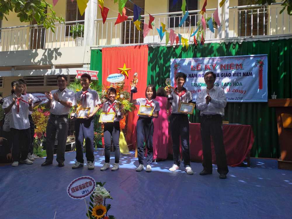 Những tiết mục đạt giải hội thao trường